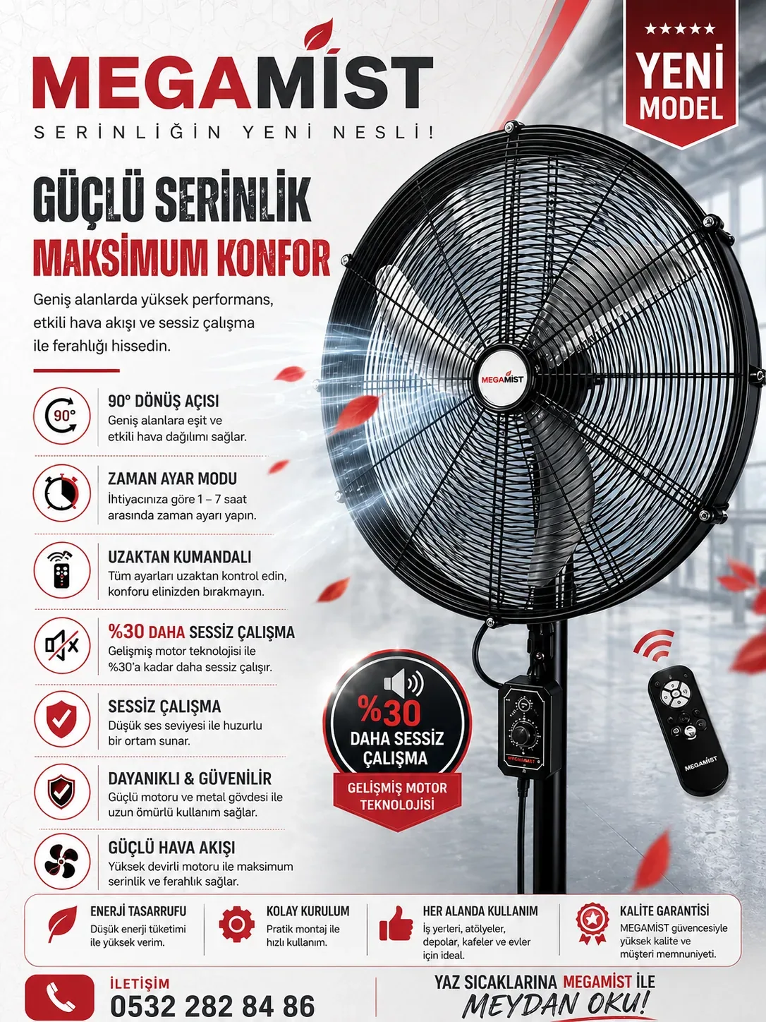 Endüstriyel Buharlı Serinletme Sistemi ve Sanayi Tipi Buharlı Vantilatör Endüstriyel Buharlı Serinletme Sistemi ve Sanayi Tipi Buharlı Vantilatör